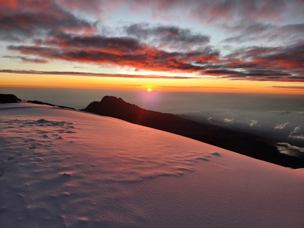 Sunrise over Kilimanjaro