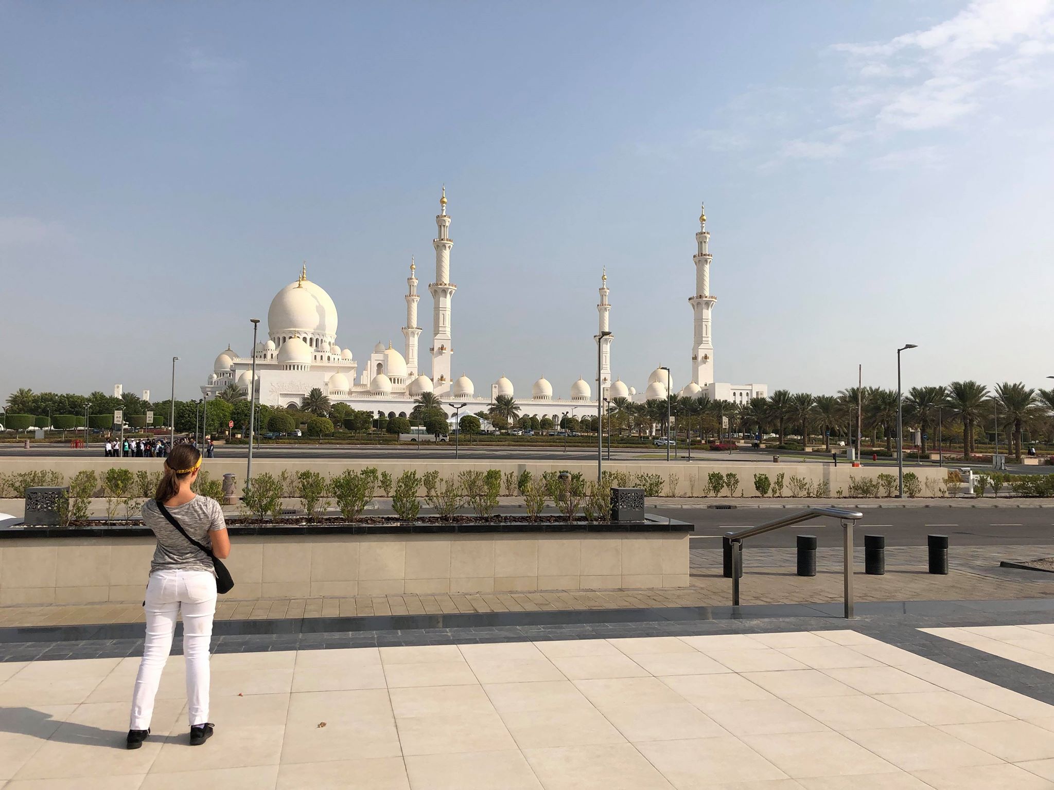 Looking at the Grand Mosque