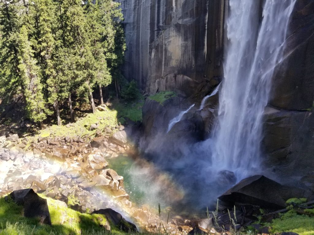 Vernal Falls from Above