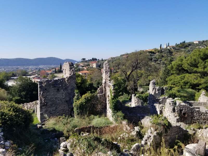 Stari Bar Fortress Ruins