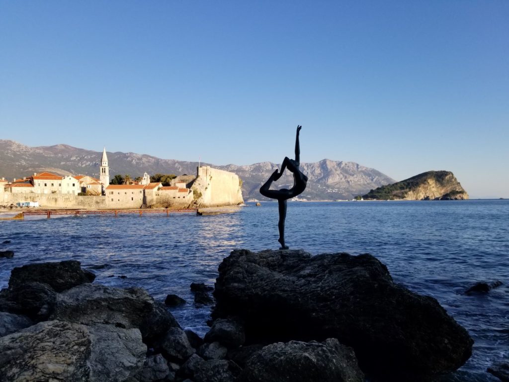 Ballerina Statue of Budva, Montenegro