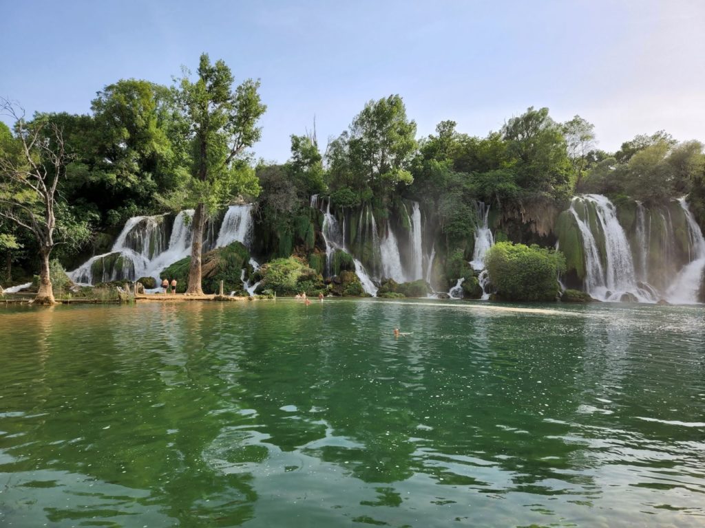 Another view of Kravica Falls 