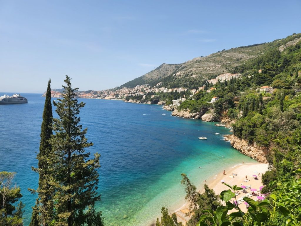 Beach in Dubrovnik