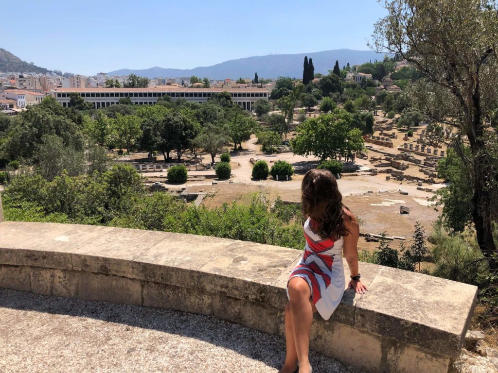 Overlooking the Ancient Agora