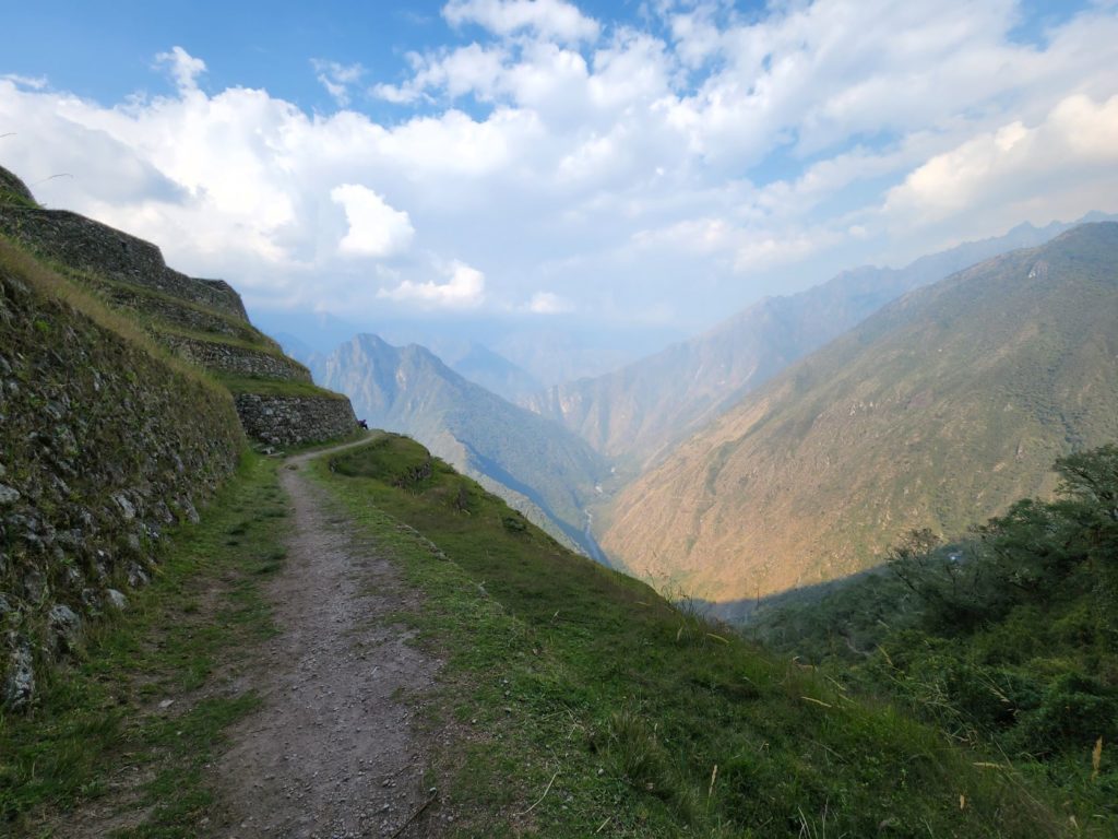 Breathtaking view from Day 3 of the Inca Trail