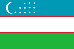 Flag of Uzbekistan