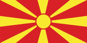 Flag of North Macedonia