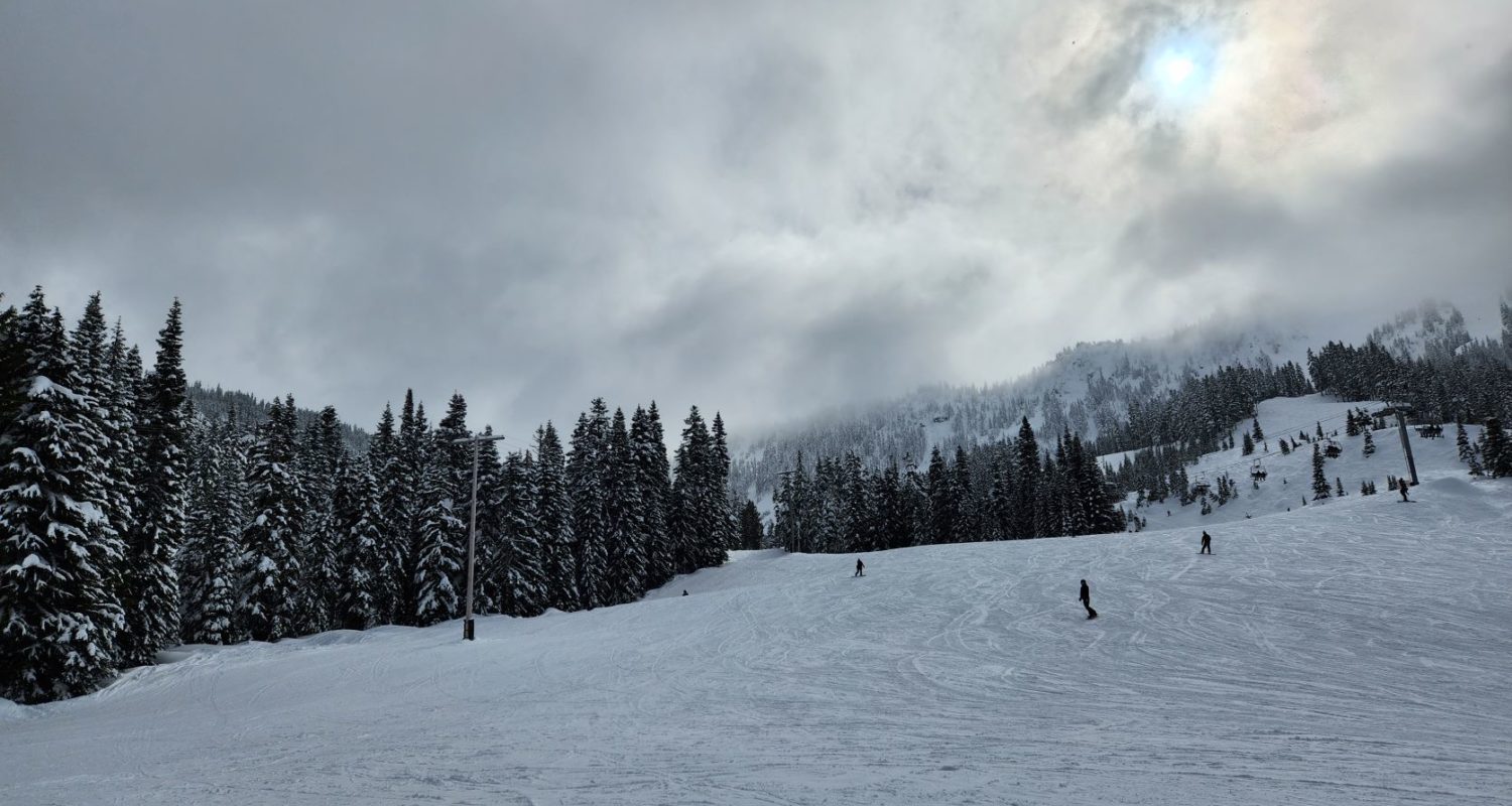 Ski Lesson Learning Area at Stevens Pass