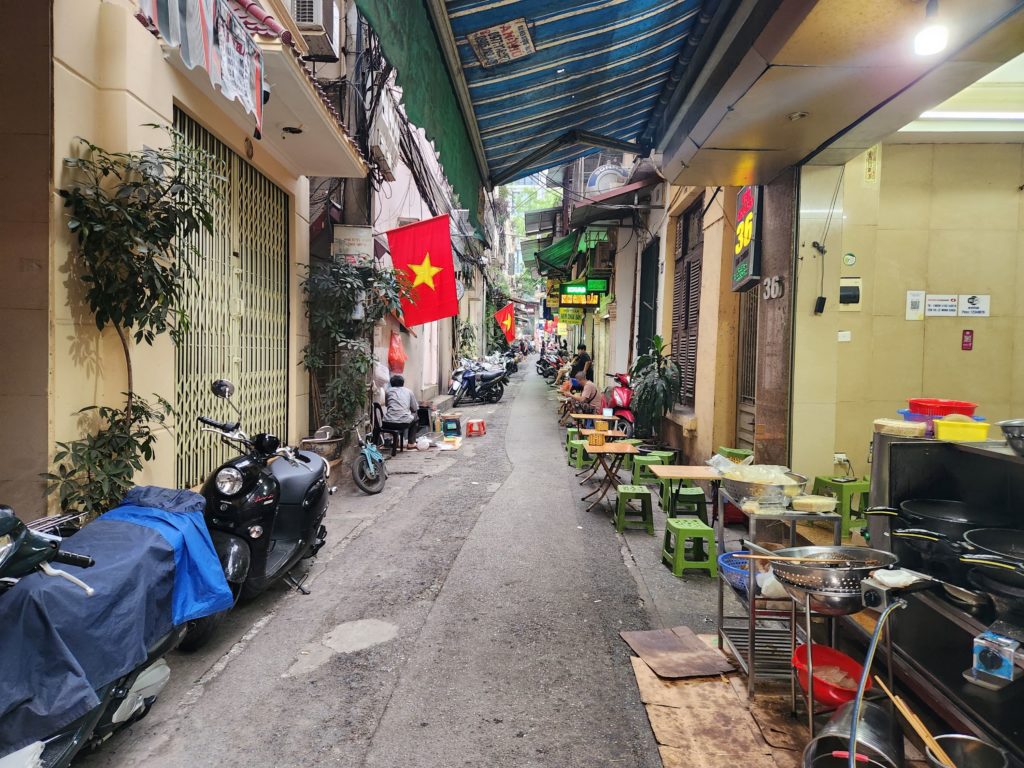 Alleyway in Hanoi