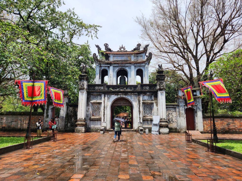 Temple of Literature in Hanoi