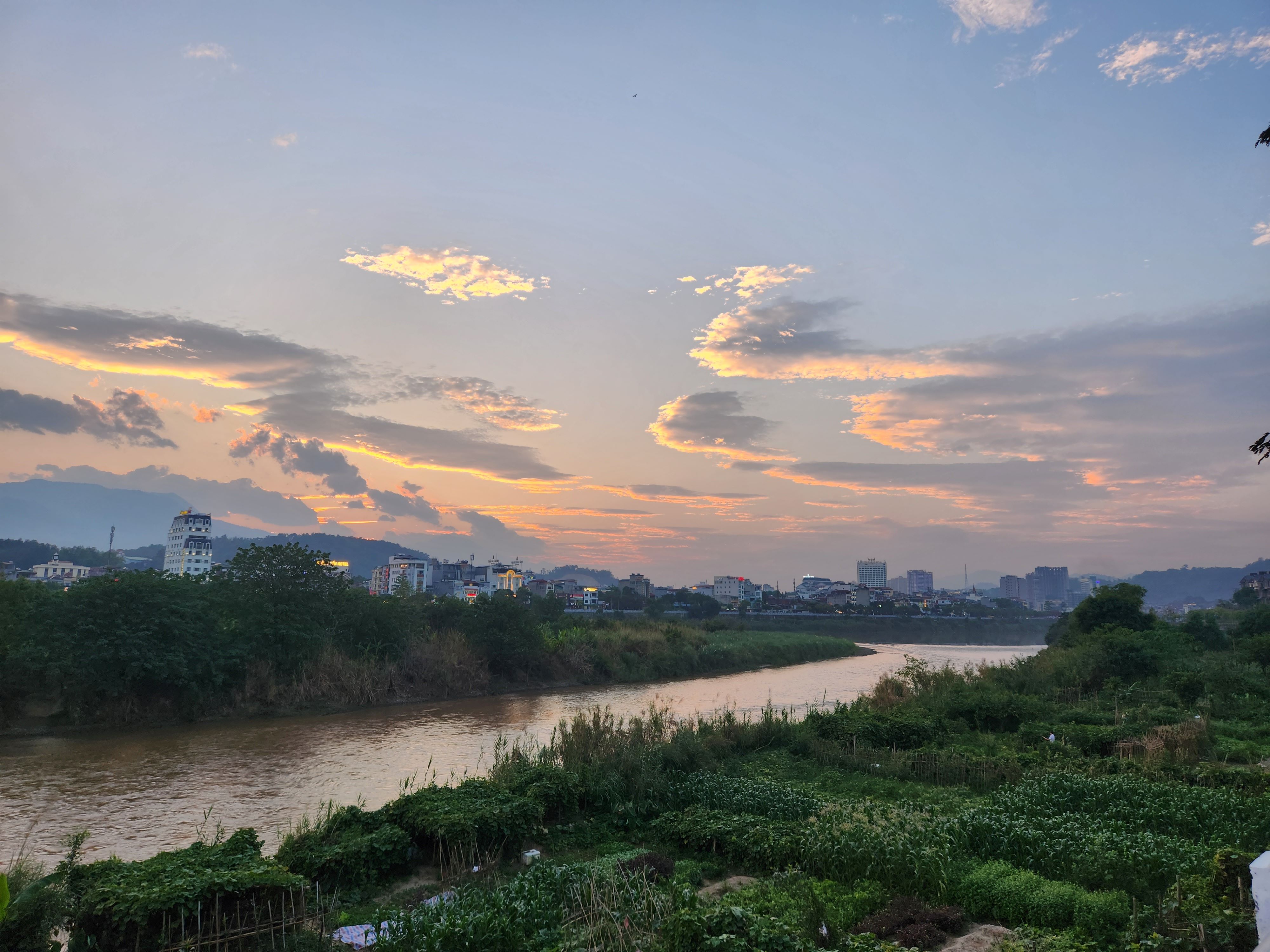 Red River in Lao Cai