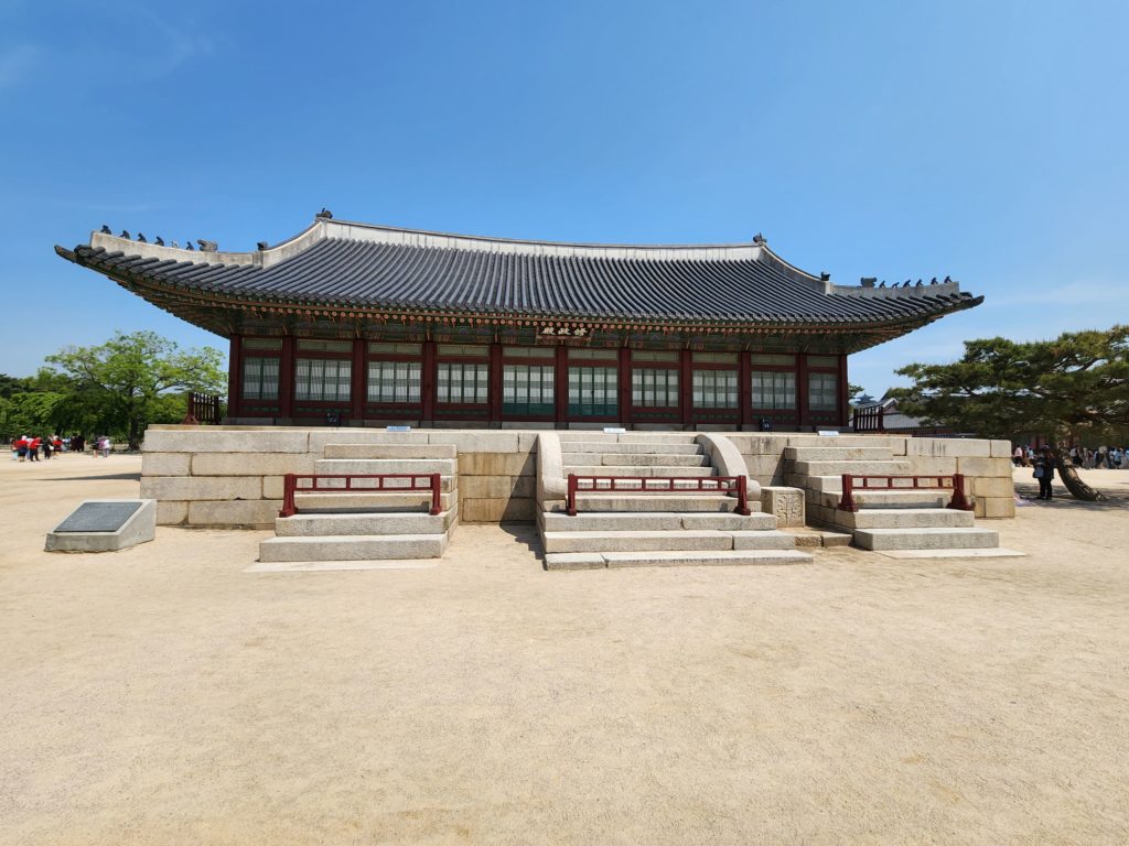 Less visited area of Gyeongbokgung Palace Complex