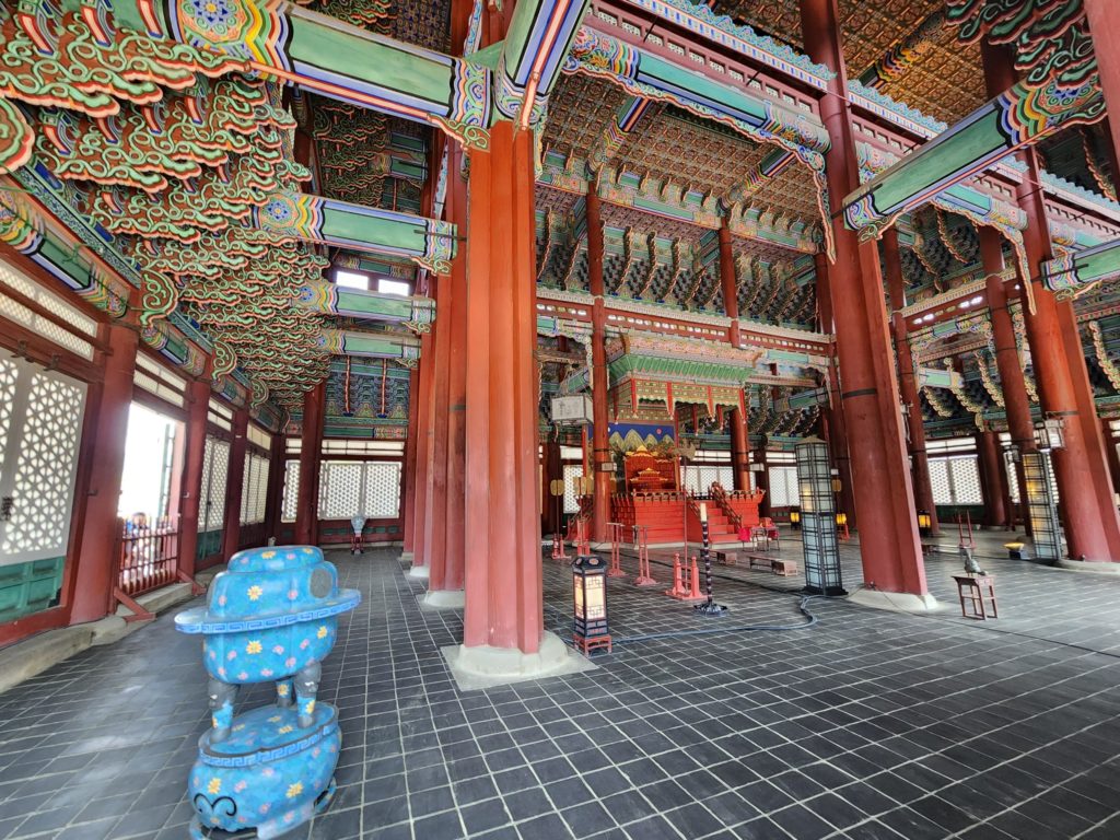 Inside Gyeongbokgung Palace