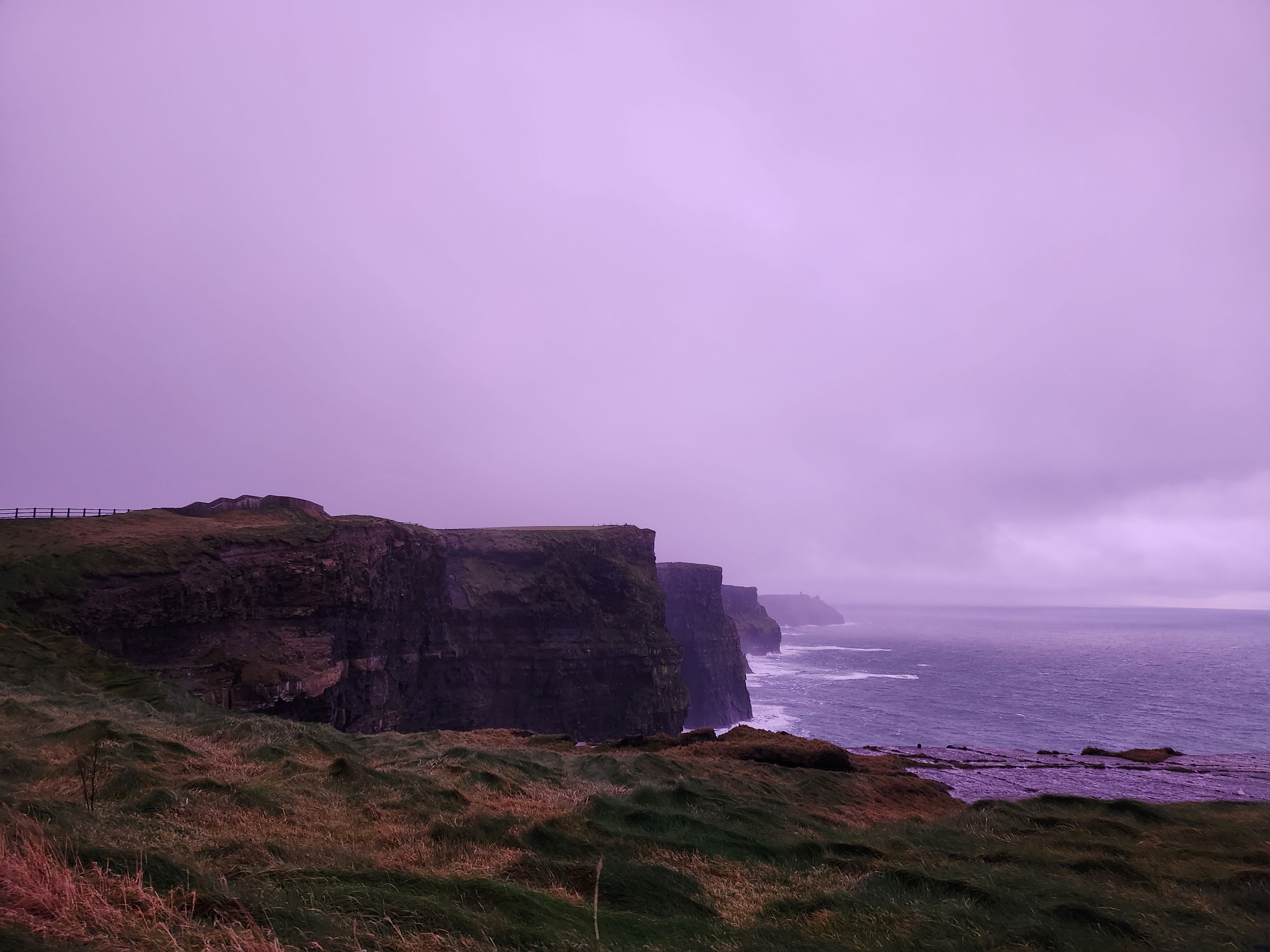 Cliffs of Moher at sunset