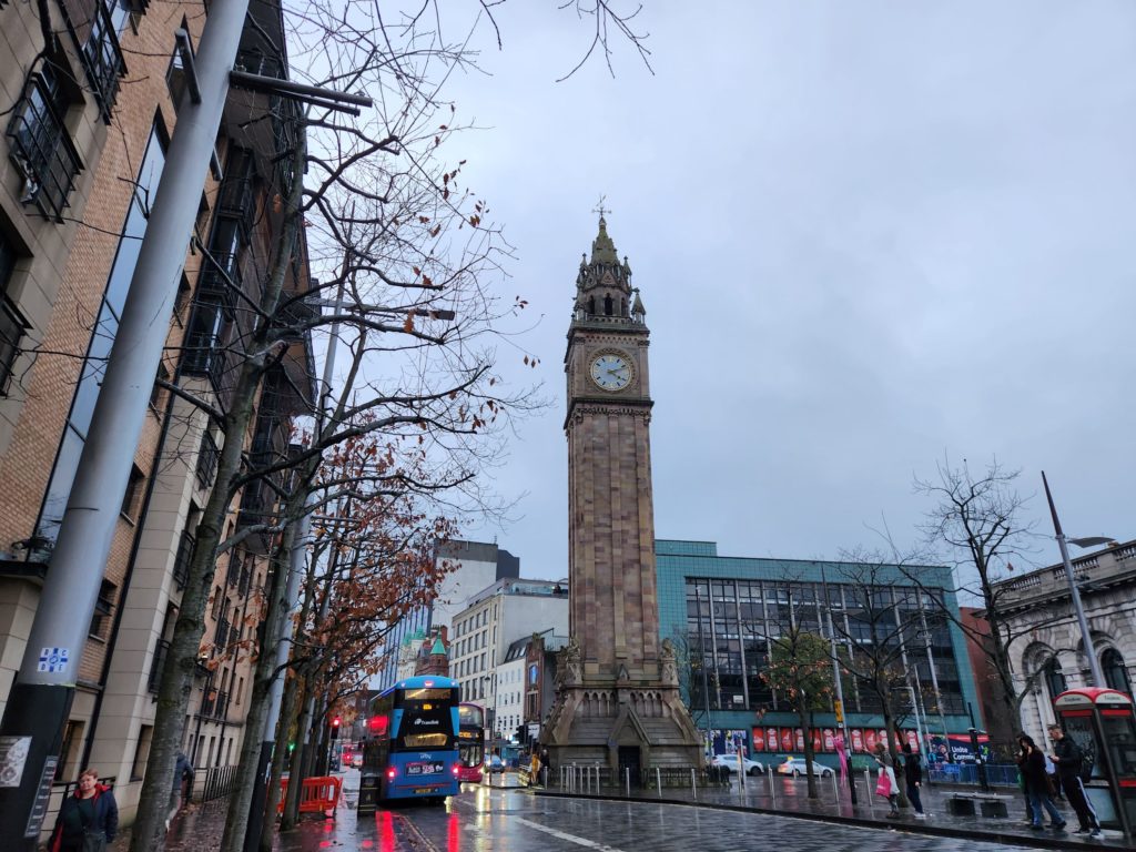 Albert Memorial Clock Tower - weekend in Belfast