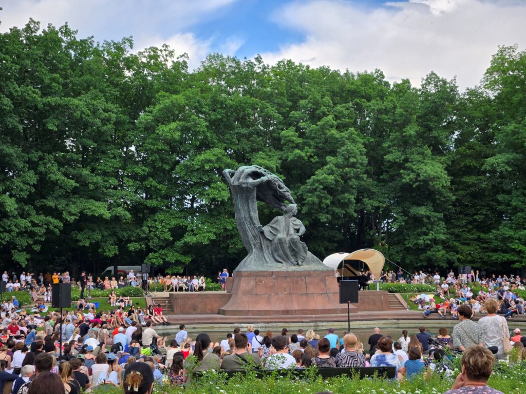 Free thing to do in Warsaw - Chopin Concernt