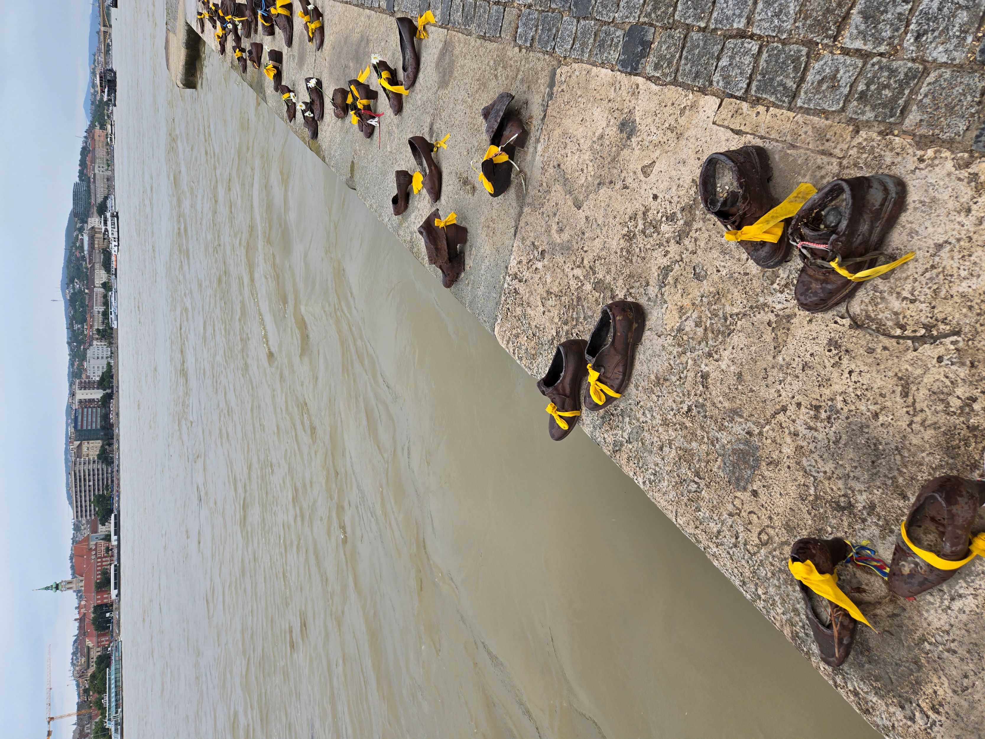 Shoes on the Danube Bank