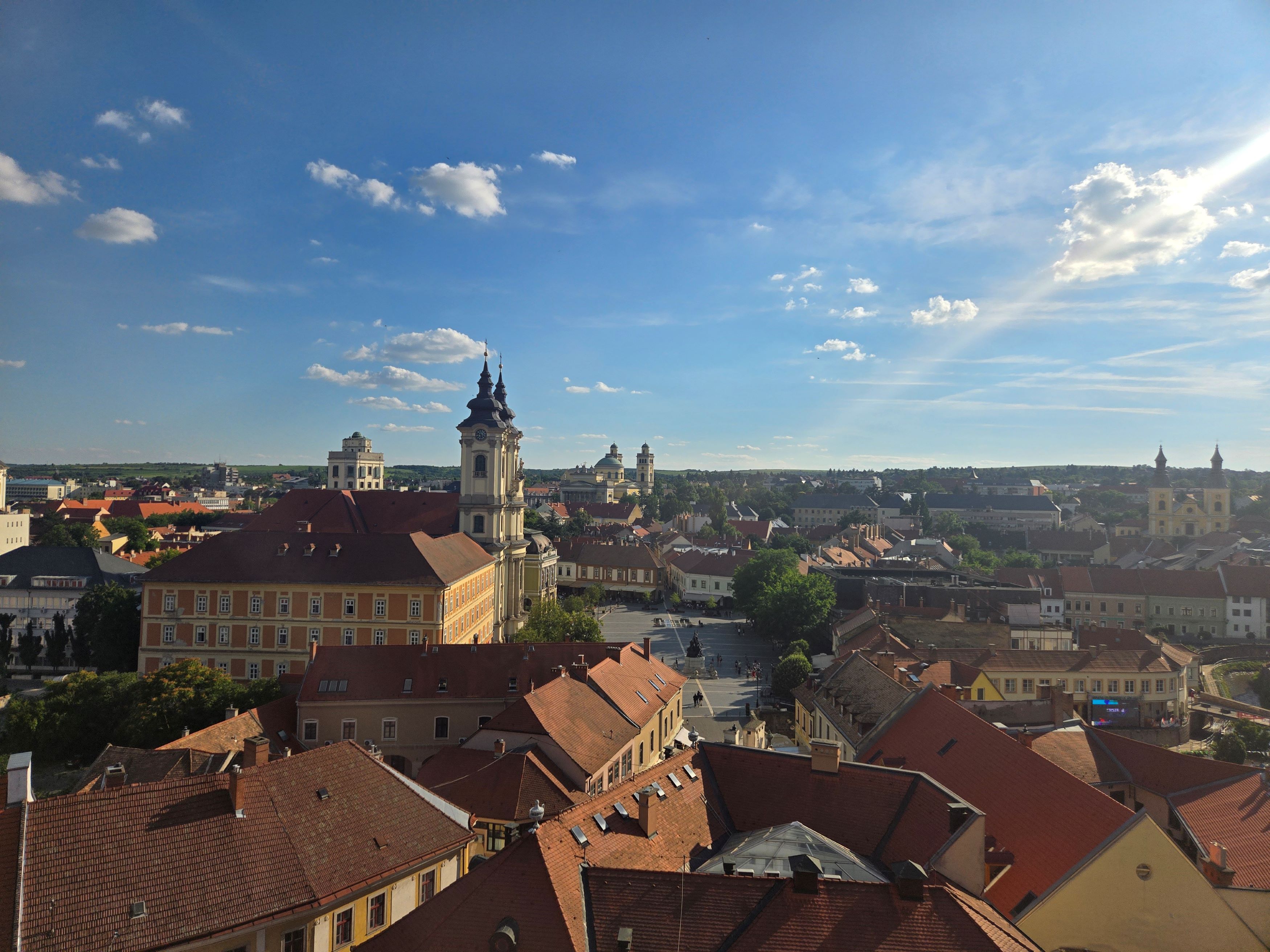 View from Eger Castle