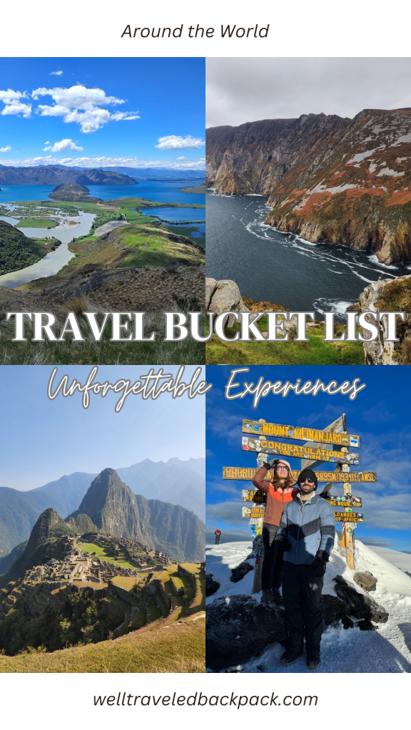 Unforgettable Travel Bucket List Experiences